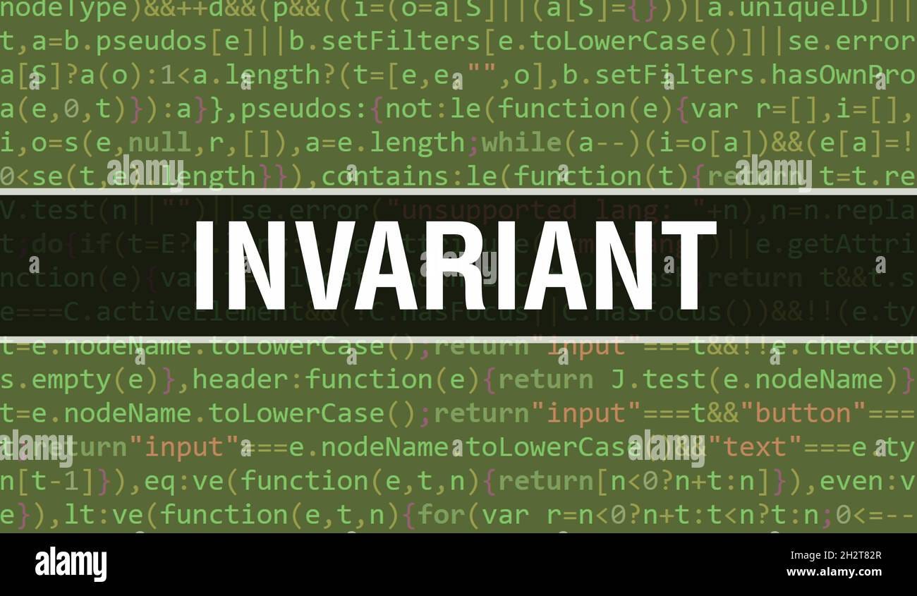 Invariant concept with Random Parts of Program Code.Invariant text ... Invariant concept with Random Parts of Program Code.Invariant text ...