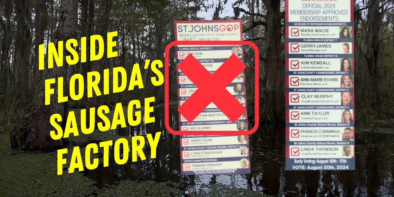 Inside Florida’s Sausage Factory 