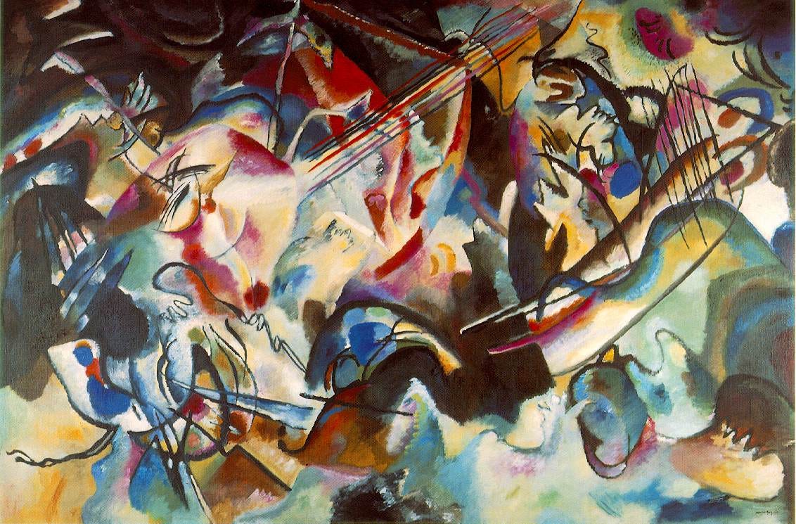 Wassily Kandinsky, Composition VI, 1913 Wassily Kandinsky, Composition VI, 1913