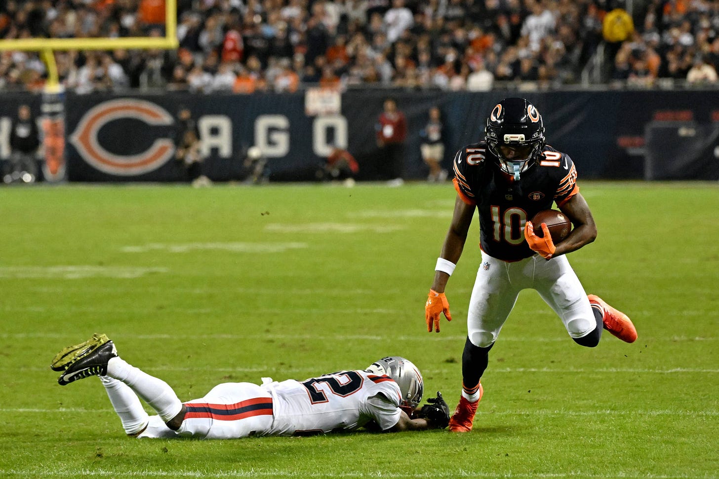 Bears' Good, Not-so-Good Things From Week 7 Win Over Patriots - Athlon Bears' Good, Not-so-Good Things From Week 7 Win Over Patriots - Athlon