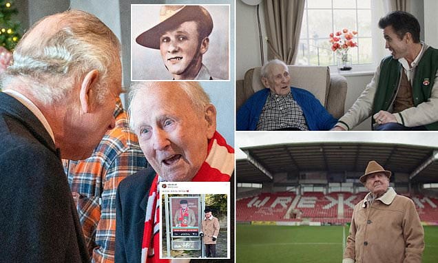 Welcome to Wrexham star Arthur Massy dies aged 100: Club's oldest fan ...