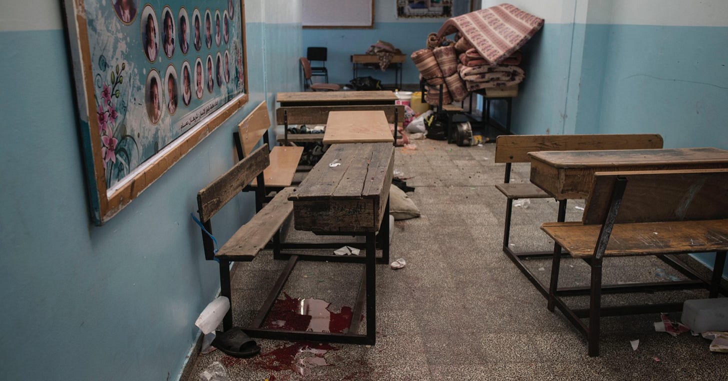 Israel Admits Its Mortar Shell Struck a UN School in Gaza