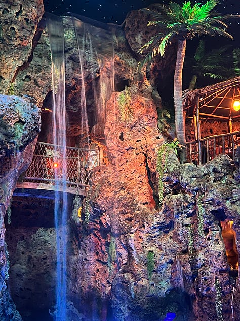 Images of Casa Bonita restaurant - inside and outside