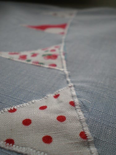 Bunting Close Up Bunting Close Up