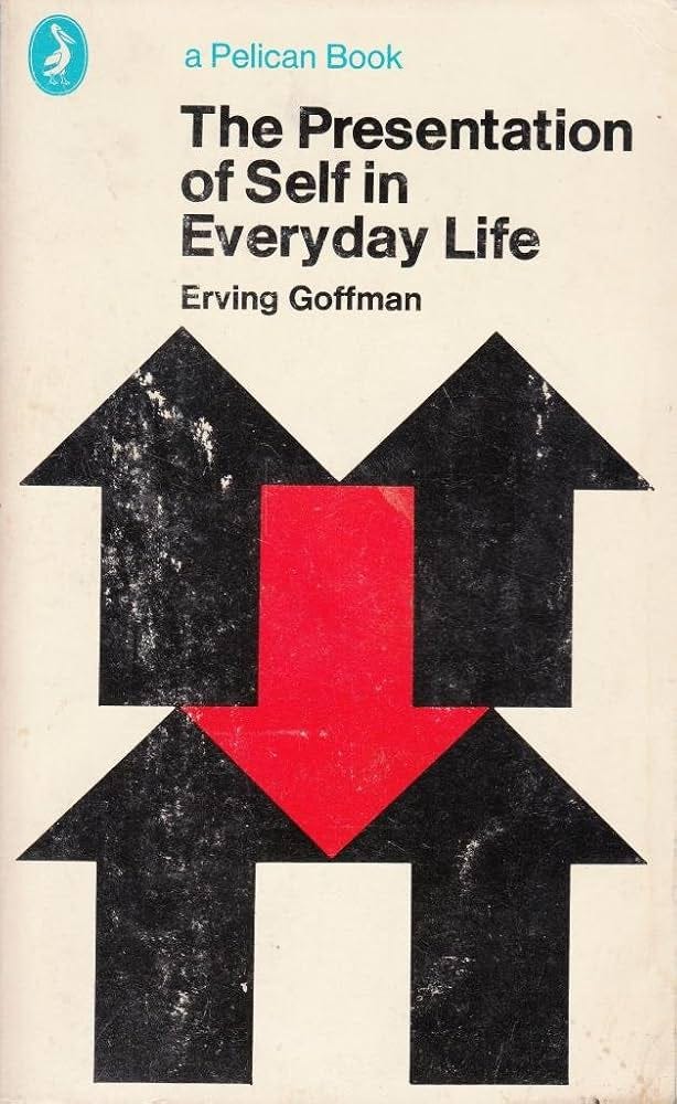 The presentation of self in everyday life (A Pelican book): Erving Goffman: 9780140213508: Amazon.com: Books The presentation of self in everyday life (A Pelican book): Erving Goffman: 9780140213508: Amazon.com: Books