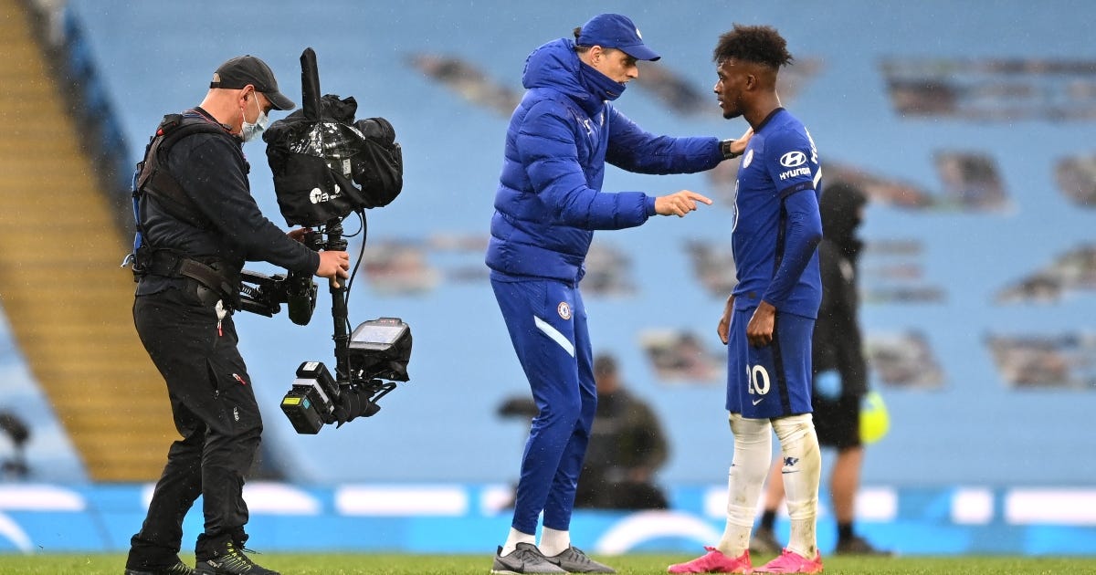 Watch: Tuchel gets Hudson-Odoi in a headlock after impressive Chelsea win -  Planet Football