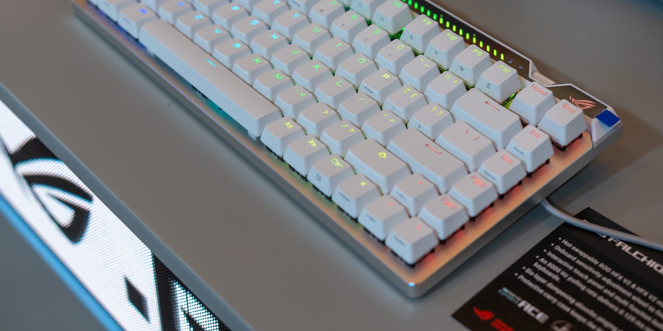 Asus ROG Falchion 75 HE hands-on review: this magnetic gaming keyboard cuts out the lag 