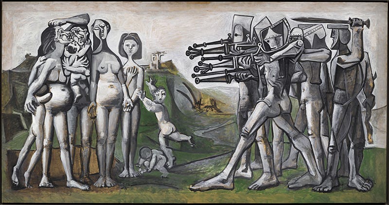 Picasso, Massacre in Korea (1951)