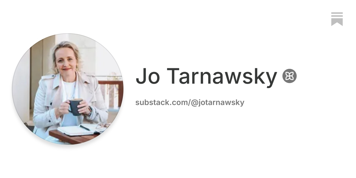 Jo Tarnawsky | Substack