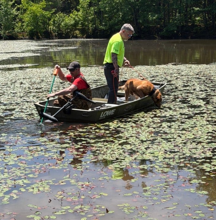 Chester Pond searched after alleged deathbed murder confession