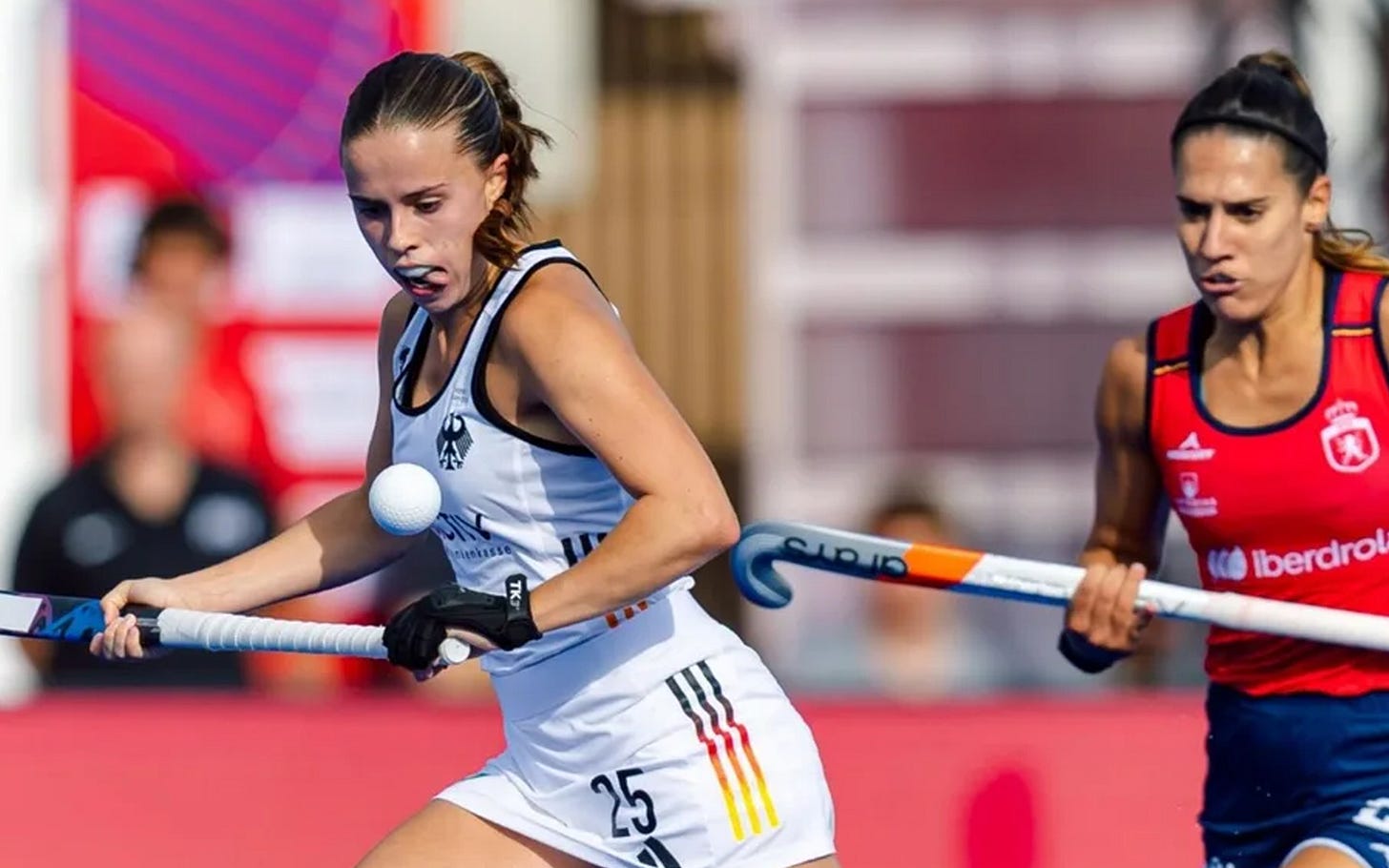 Partido Alemania vs. España. Mundial Hockey Hierba 2026. Foto: FIH Partido Alemania vs. España. Mundial Hockey Hierba 2026. Foto: FIH