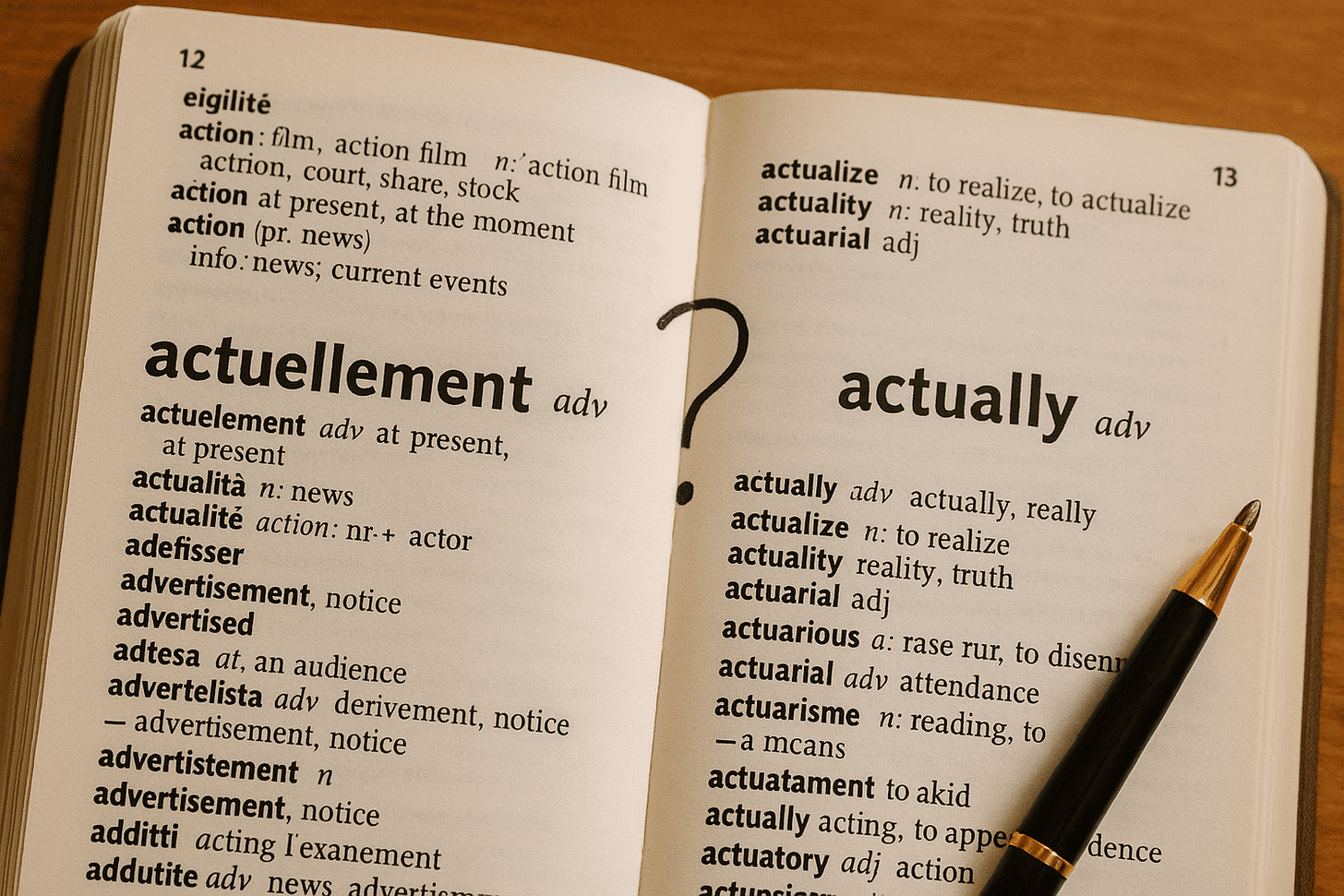 Do You Know These 15 False Friends Between English and French? : Second Language Strategies Do You Know These 15 False Friends Between English and French? : Second Language Strategies