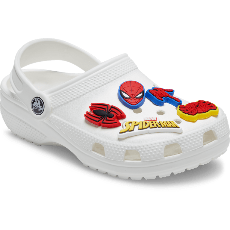 Spider Man 5 Pack Jibbitz Shoe Charm - Crocs
