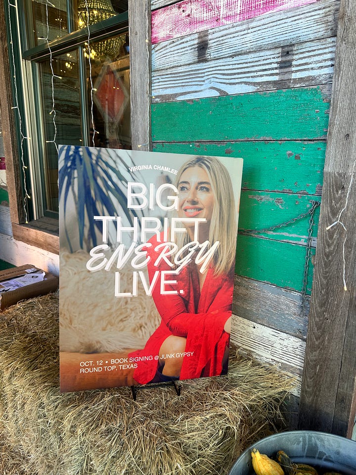 at the Junk Gypsy's Wander Inn in Round Top