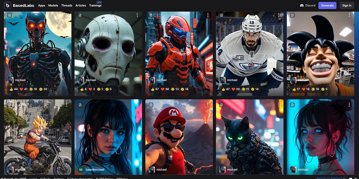 Tutorial: Getting Started with BasedLabs AI image genrator