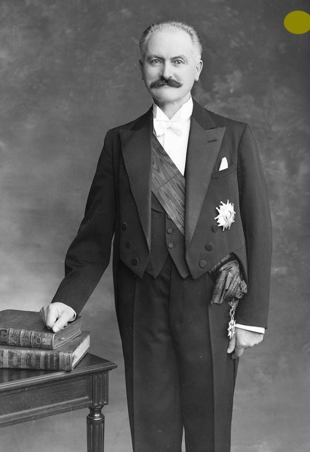 Portraits d'hommes politiques de la IIIe République: Sadi Carnot, Paul Doumer, Albert Lebrun, Paul Reynaud.