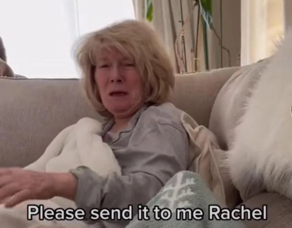 Buzzing Pop on X: "Send It to Me Rachel: A 2022 video of a lady getting  pranked by her daughter about a supposed sighting of Jesus went viral again  this year after