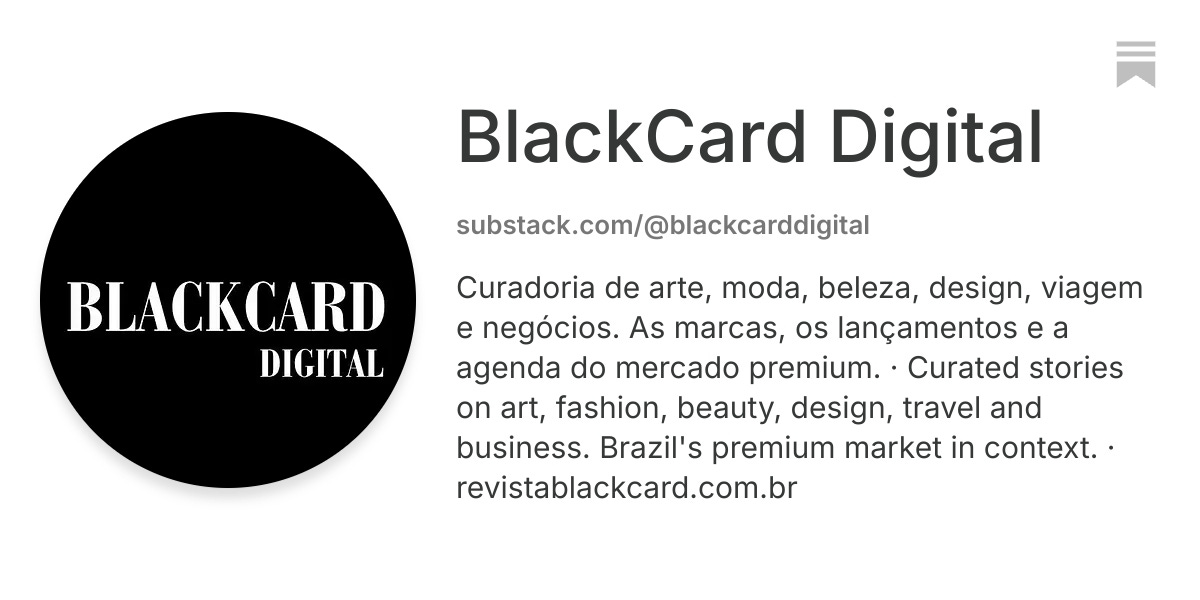 BlackCard Digital | Substack