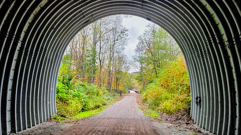 Scenes on the Great Allegheny Passage to Confluence ence