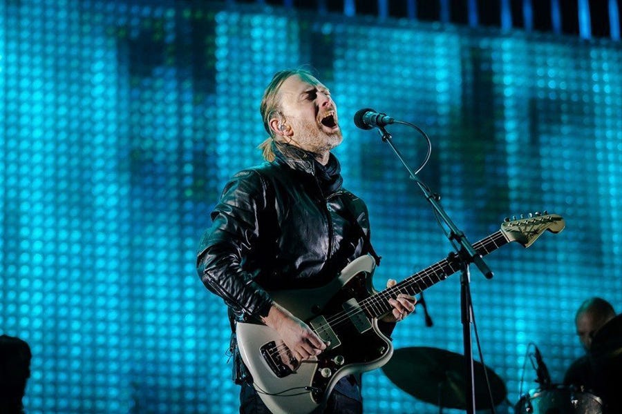 Watch 6-and-a-half hours of live footage of Radiohead via radiohead.tv