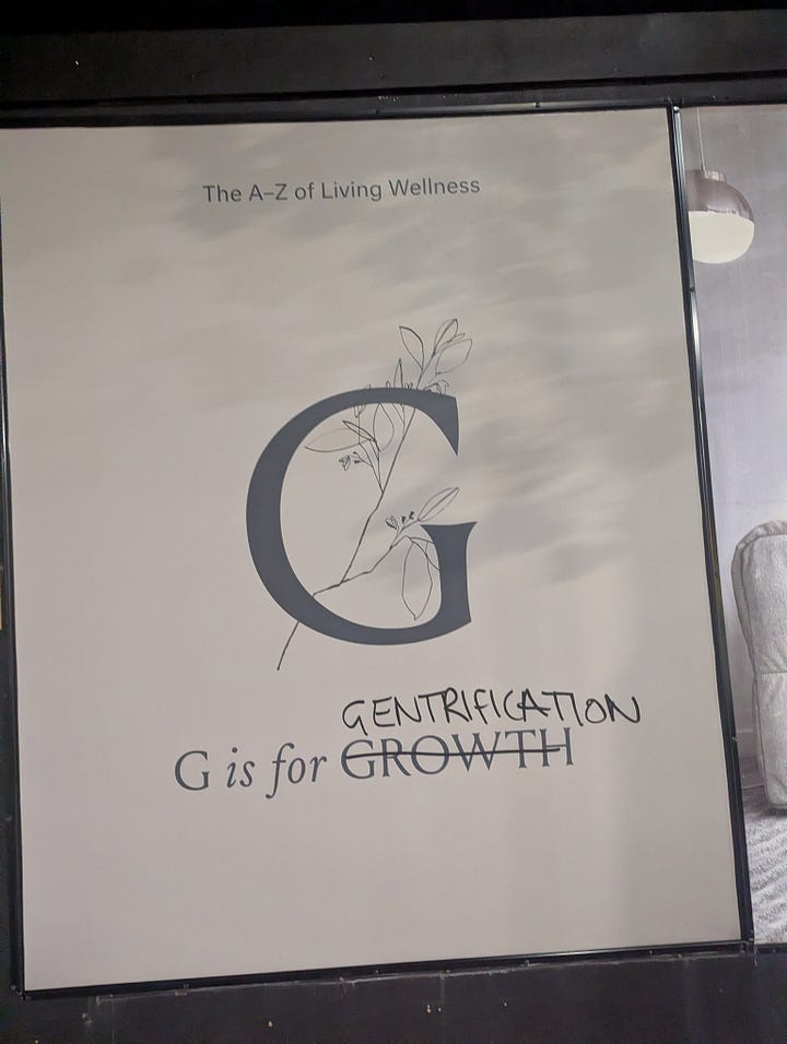 G is for gentrification / 我在悉尼没有家