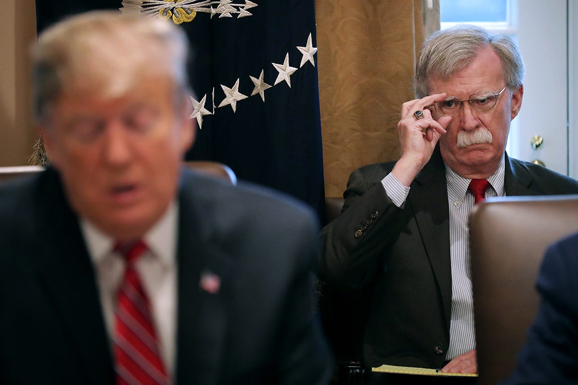 Inside Trump and Bolton's spectacular split - POLITICO