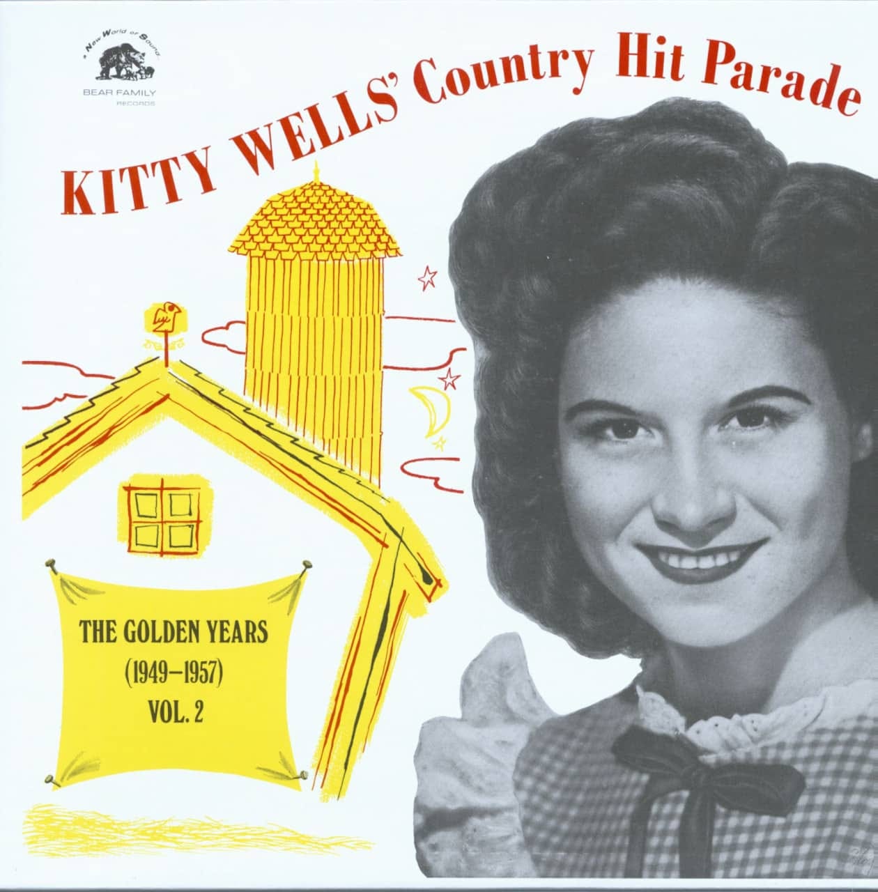 Kitty Wells The Golden Years 1949-1957 Vol.2 - Country Hit Parade (LP)