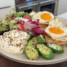 My Go-To 10 Minute Healthy Lunch Plate