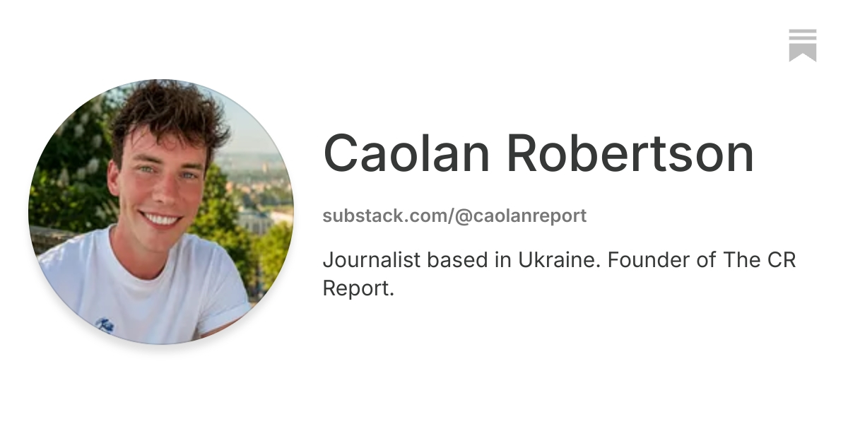 Caolan Report | Substack