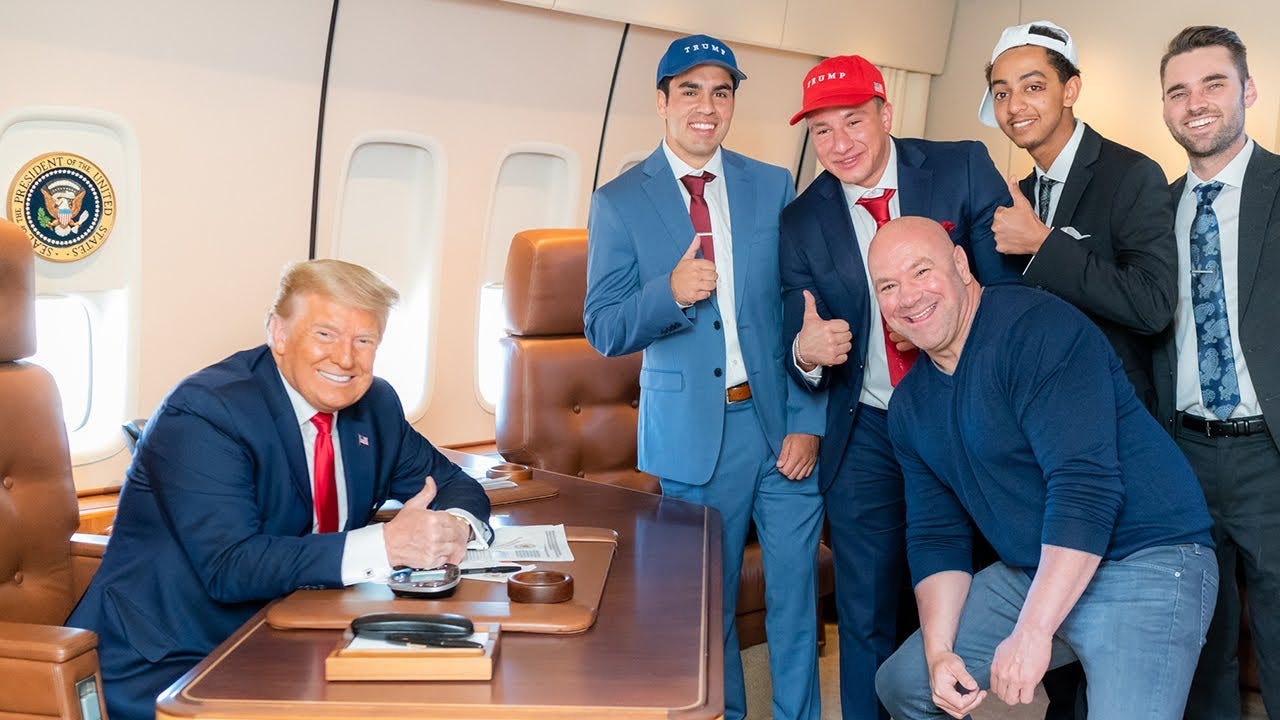 Meeting Donald Trump on Air Force One! Meeting Donald Trump on Air Force One!