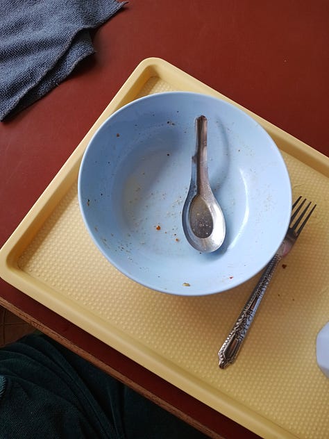 solo dining scenes