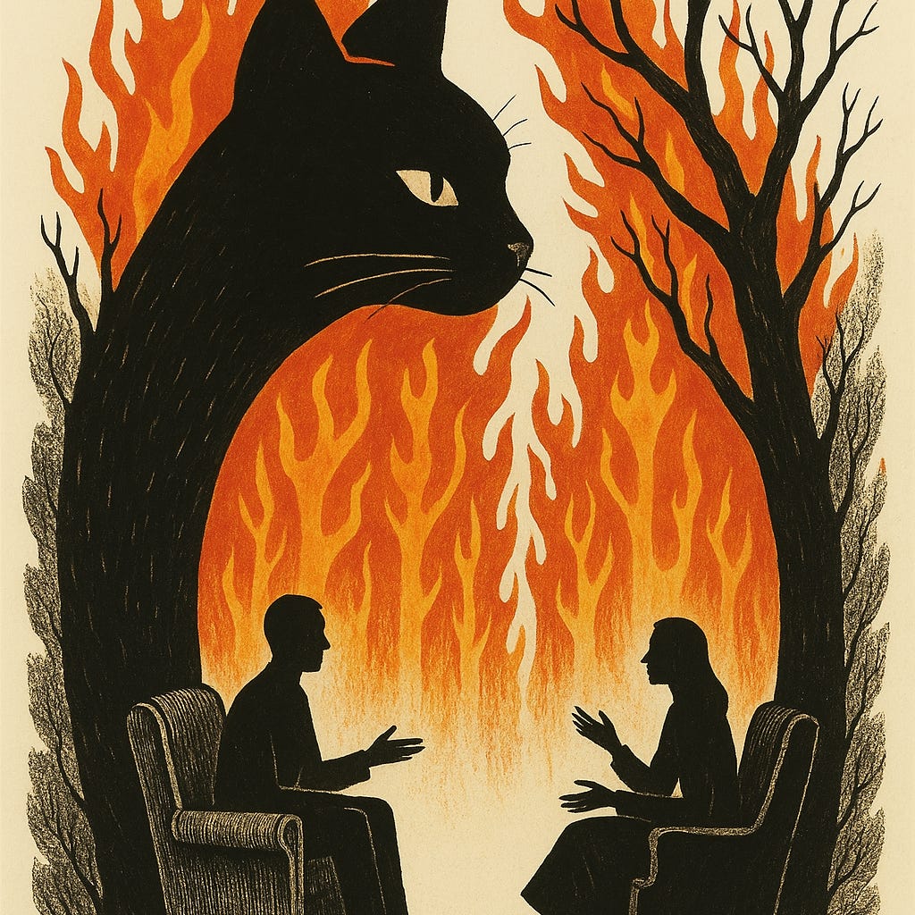 La sociedad del bosque en llamas