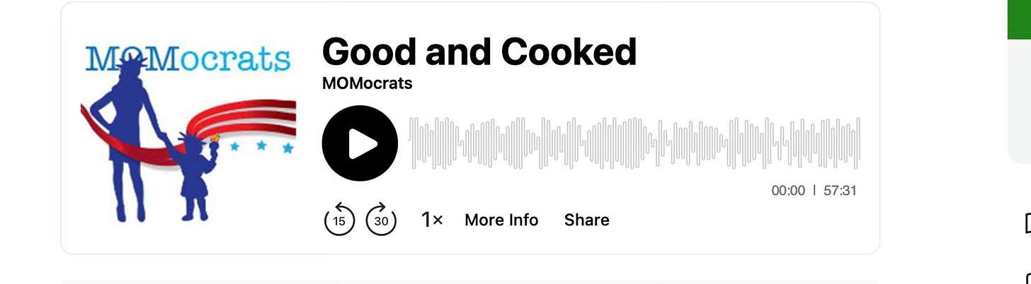 Audio podcast player