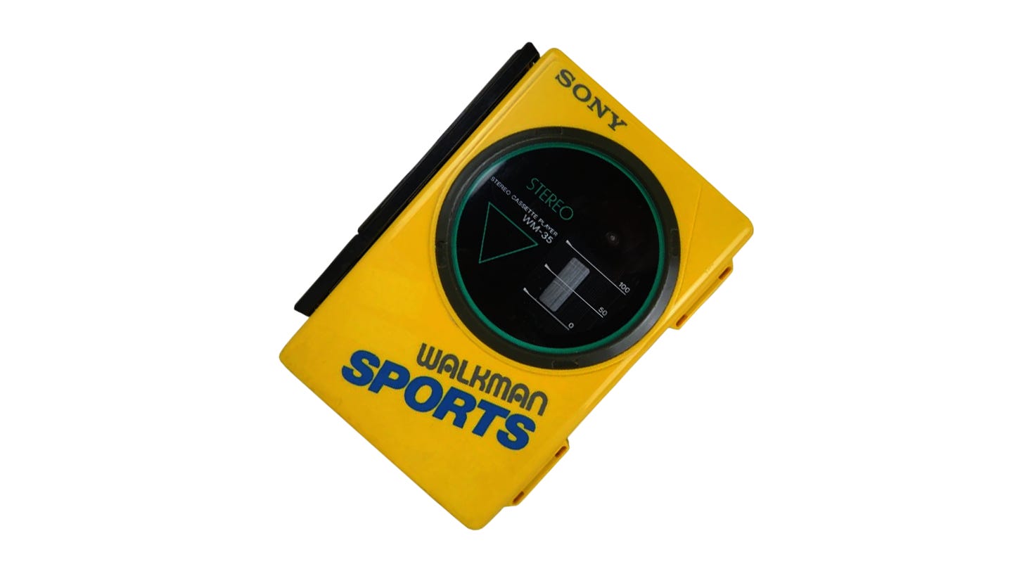 Sony Sports Walkman: A Visual History (1983–2001)