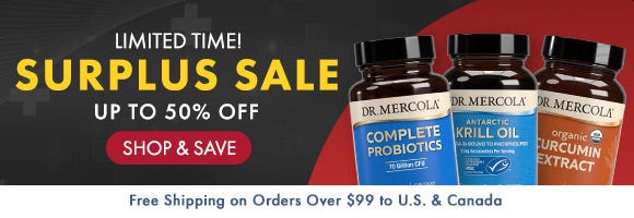 Surplus Sale: Up to 50% Off