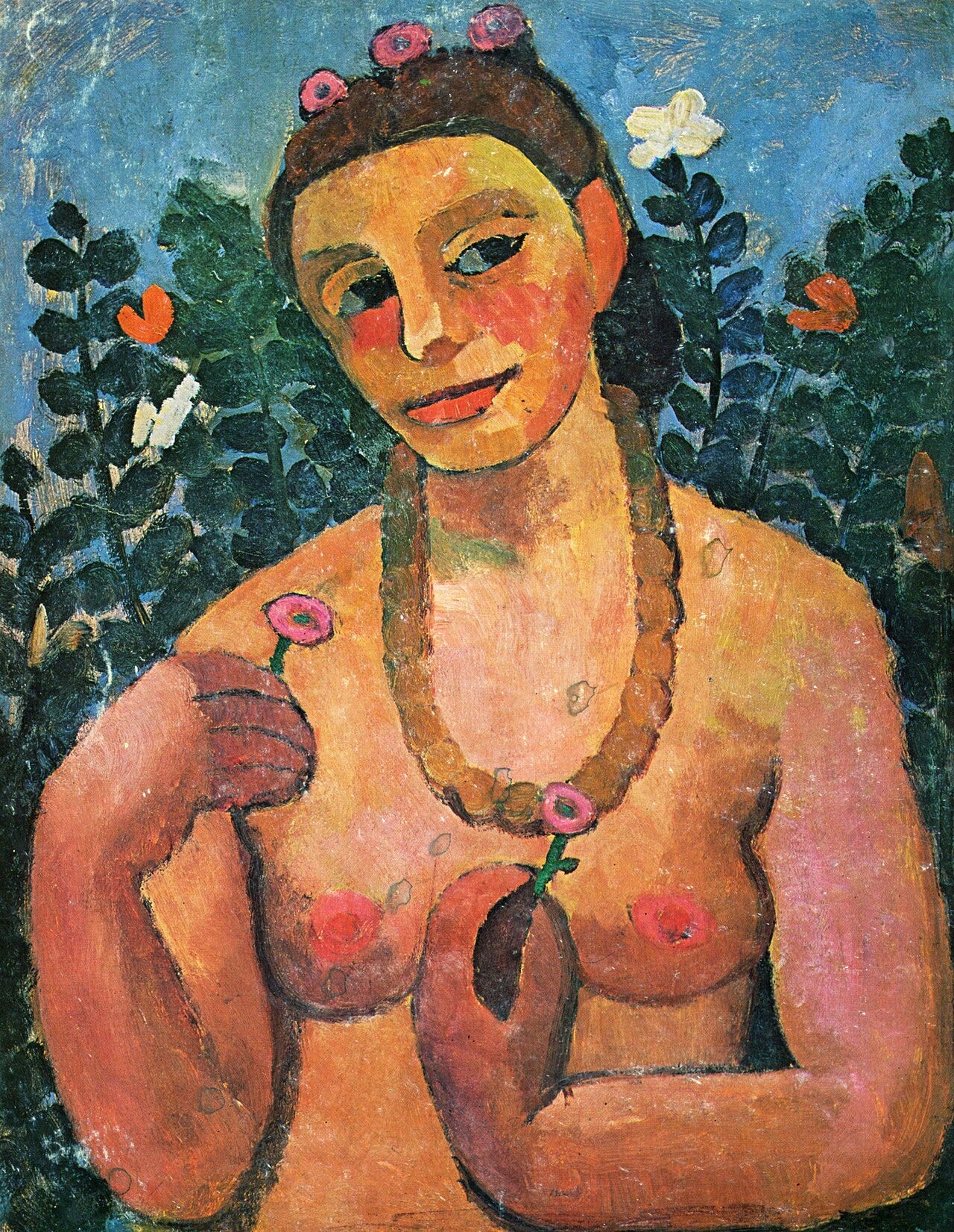 Paula Modersohn Becker, Self Portrait, 1906 Paula Modersohn Becker, Self Portrait, 1906