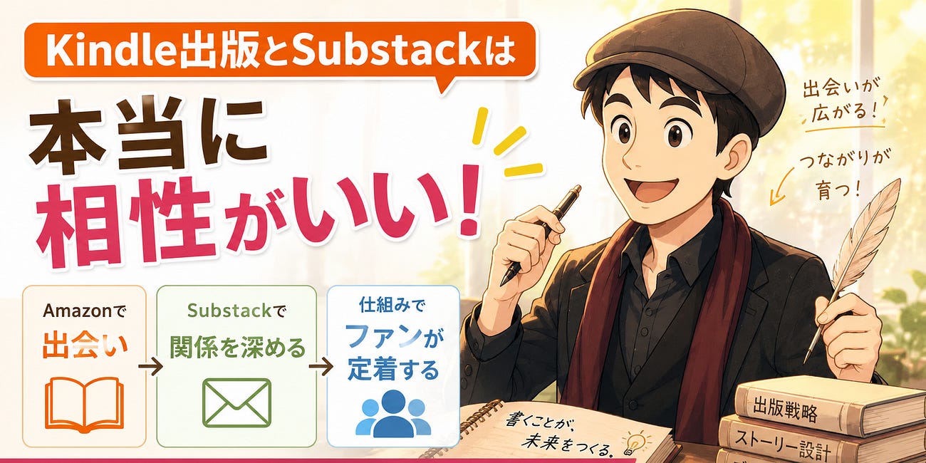 【サブスタ×キンドル】で濃いファンとつながる３つのポイント