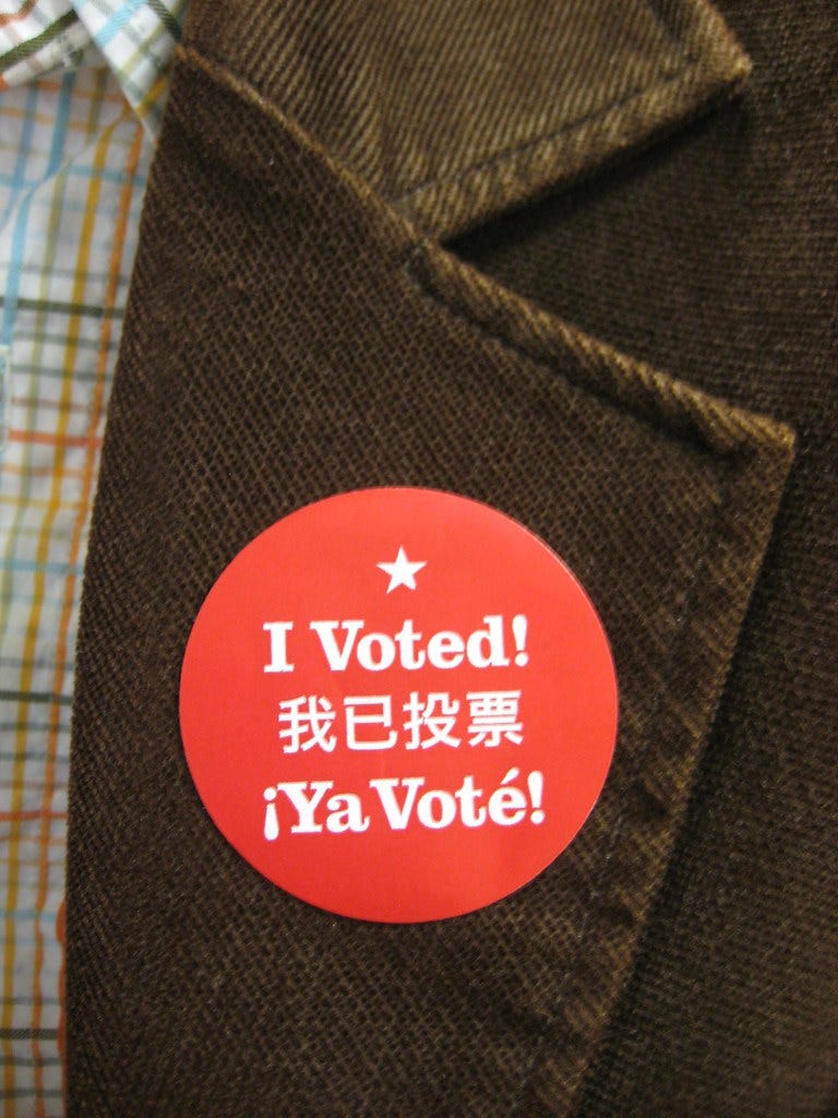 'I Voted!' Sticker 'I Voted!' Sticker