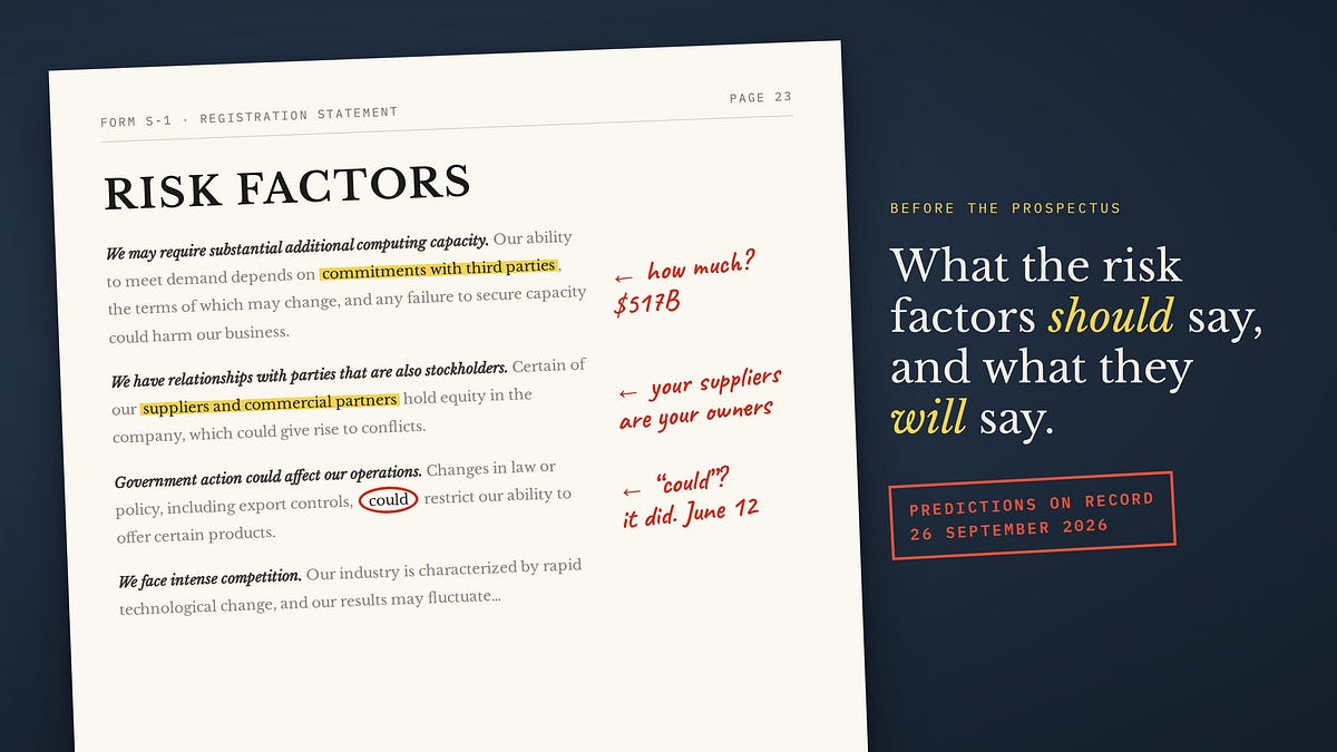 Anticipating the Risk Factors in Anthropic’s IPO Prospectus