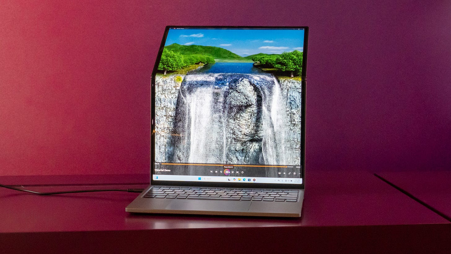 Lenovo ThinkBook Flip AI PC concept MWC Lenovo ThinkBook Flip AI PC concept MWC