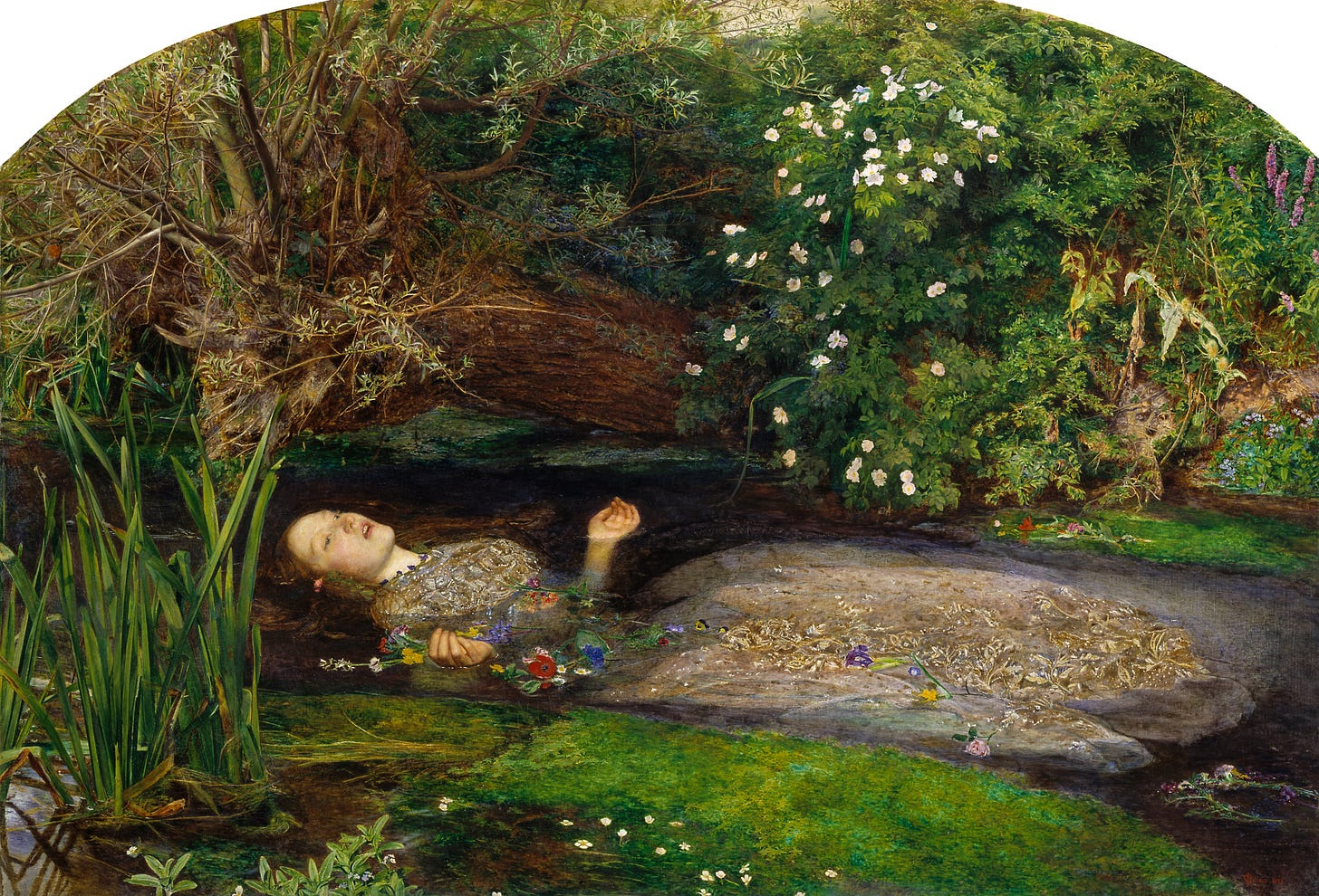 Ophelia (painting) - Wikipedia