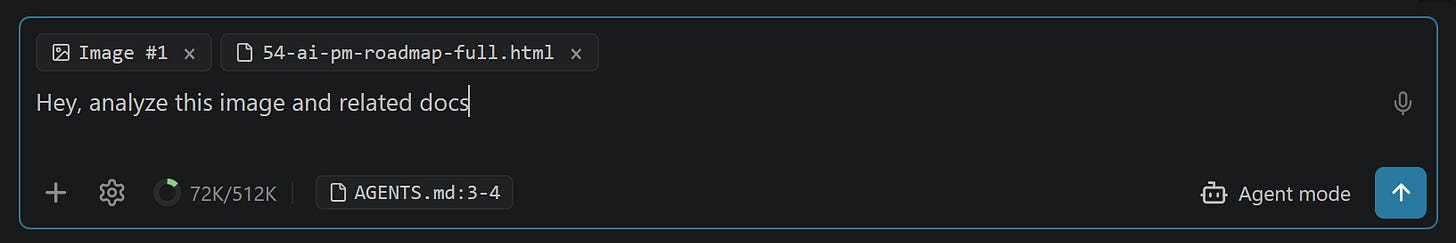 Attaching files, images, and selections as context chips in the Grok Build composer Attaching files, images, and selections as context chips in the Grok Build composer