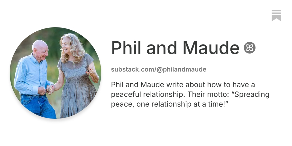 Phil and Maude | Substack