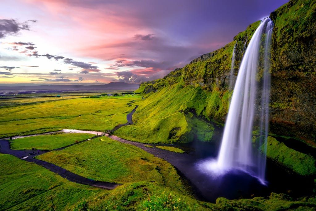 Cascada Islandia