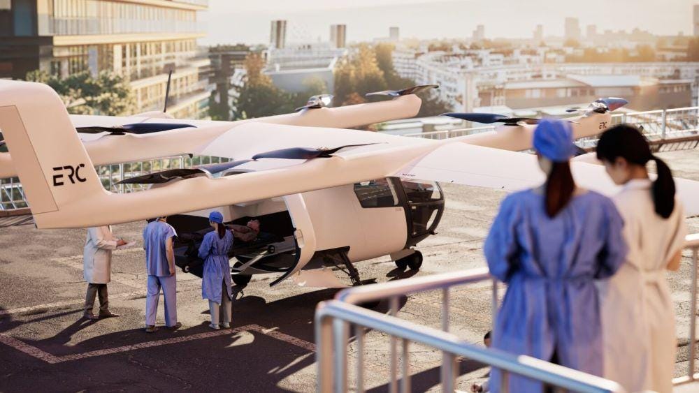 Startup ERC Systems Unveils eVTOL For Medical Missions | Aviation Week  Network