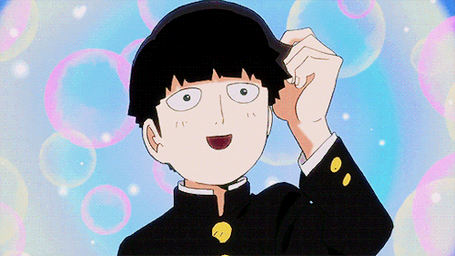 This may contain: an animated image of a man in uniform with soap bubbles around him and his hand on his head