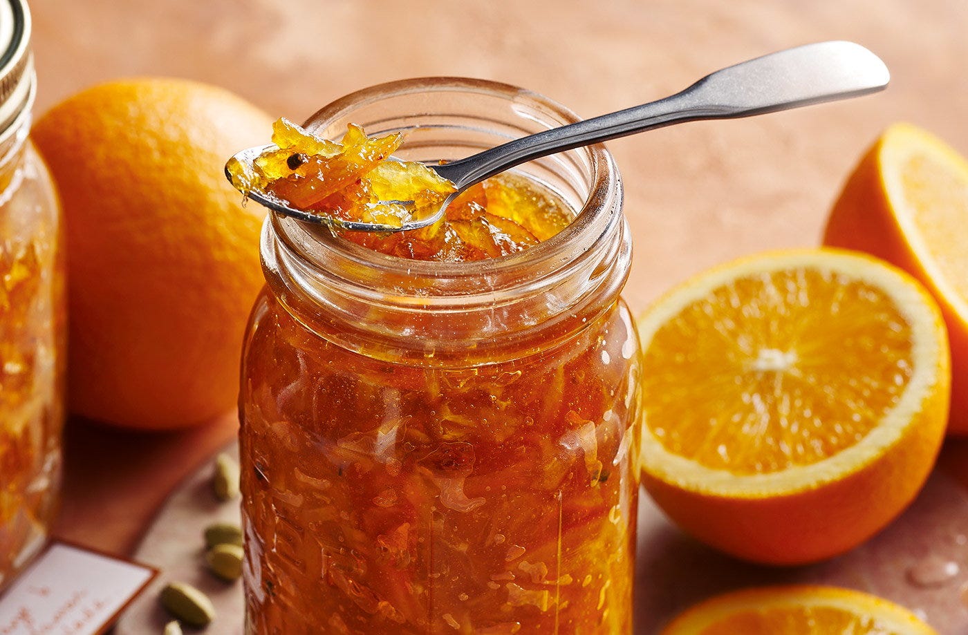 Orange and cardamom marmalade