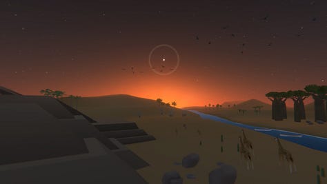 Screenshots of the game Everything (2017).