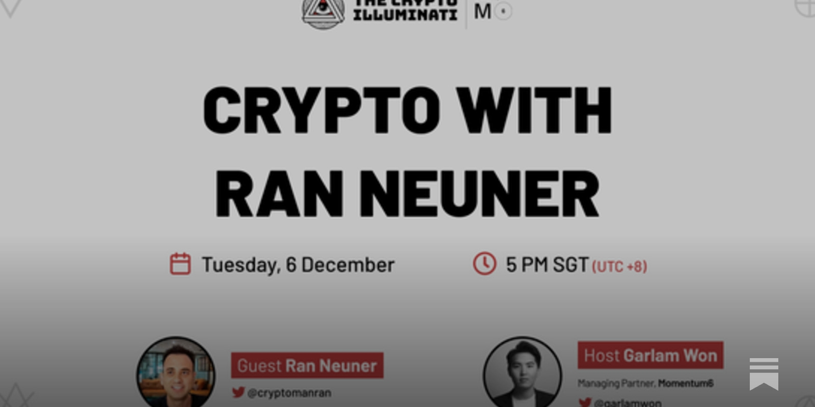 Crypto With Ran Neuner - by Momentum 6