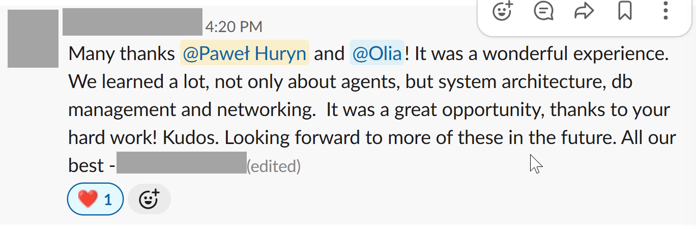 AI Agents Buildathon for PMs testimonials AI Agents Buildathon for PMs testimonials